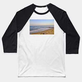 A view across Cart Gap beach on the Norfolk coast Baseball T-Shirt